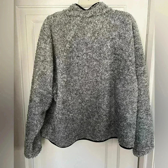 NEW Ocean + Coast Women’s Large Sherpa Fleece Jacket - Fluffy, Cozy, Warm Winter - Picture 3 of 10